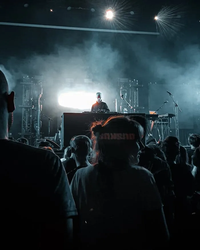 Foto de djs e musicos